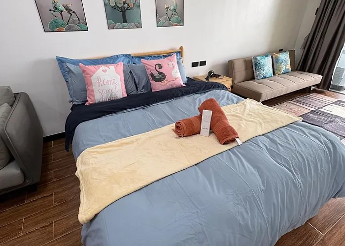Sy Bay Cozy Staycation Near Airport Okada Apartamento Manila