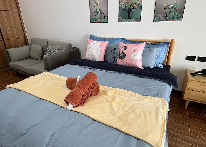 Sy Bay Cozy Staycation Near Airport Okada Apartamento