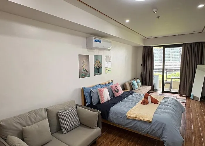 Sy Bay Cozy Staycation Near Airport Okada Apartamento *